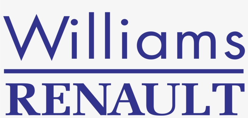 Williams Renault F1 Logo Png Transparent - Williams Renault, transparent png #820166