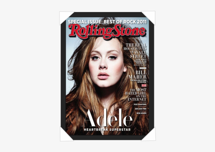 #174 - Rolling Stones Adele Cover Magazine, transparent png #820511