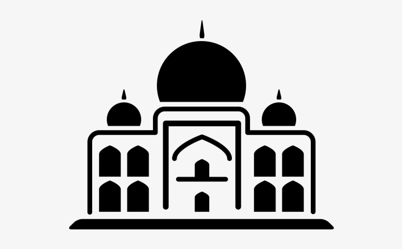Taj Mahal Ilustrtacion Png, transparent png #820550