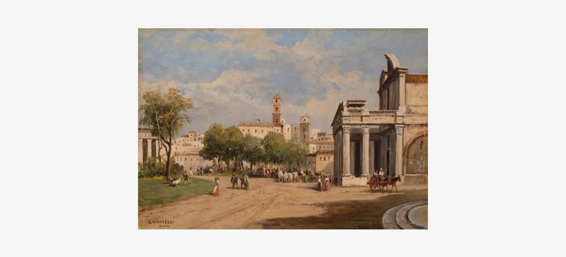 Campo Vaccino - Plaza, transparent png #820834