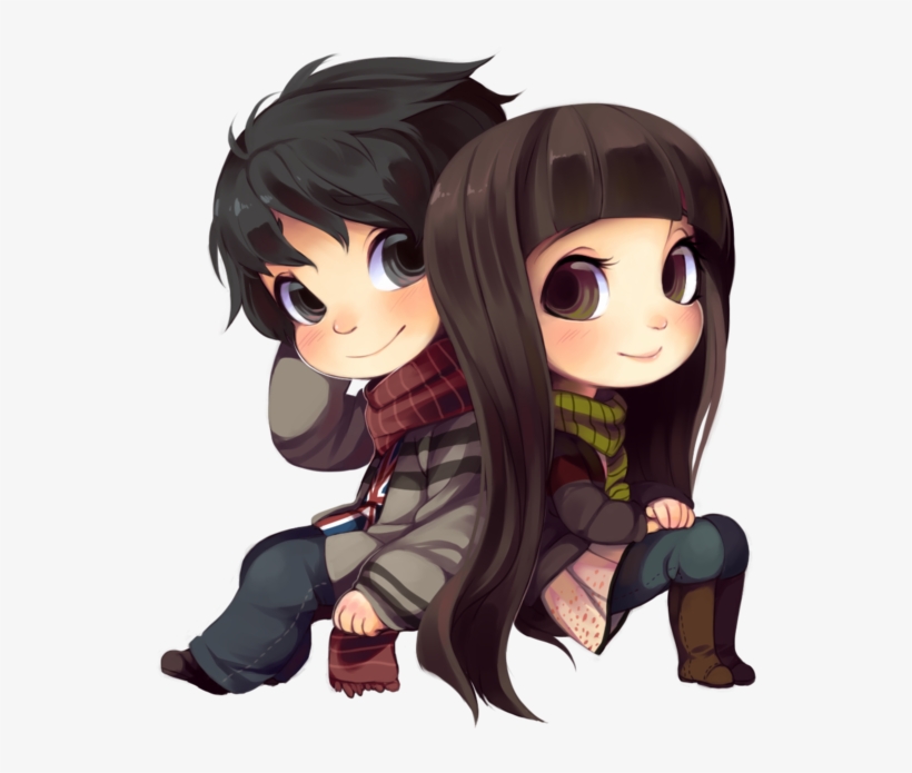 Chibi Clipart Kylie Jenner Gambar  Anime  Couple Chibi 