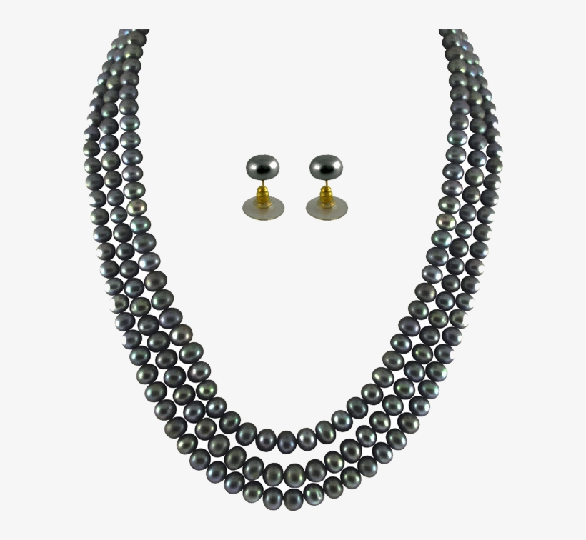 Sold Times - Three Line Pearl Necklace, transparent png #820972