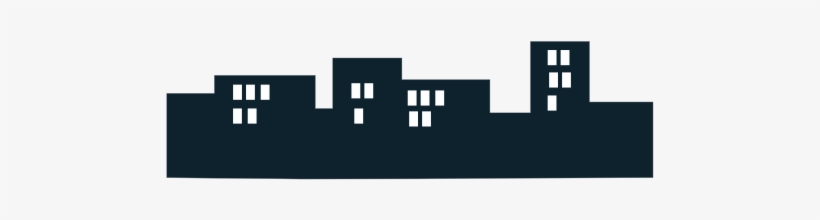 Skyline Buildings Svg Clip Arts 600 X 205 Px, transparent png #821035