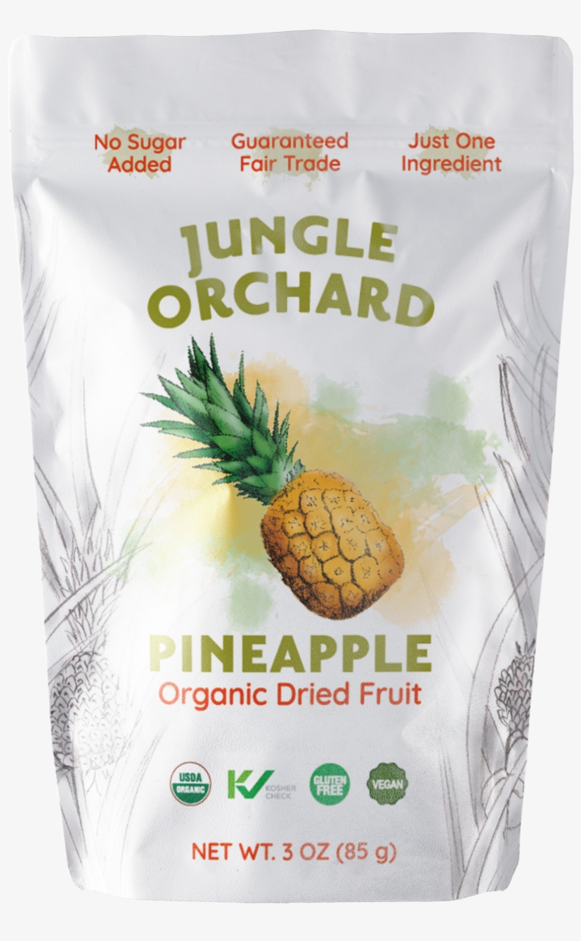 Organic Dried Pineapple - Dried Fruit, transparent png #821264