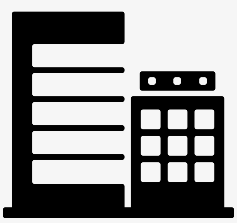 Two City Buildings Comments - Icon, transparent png #821512