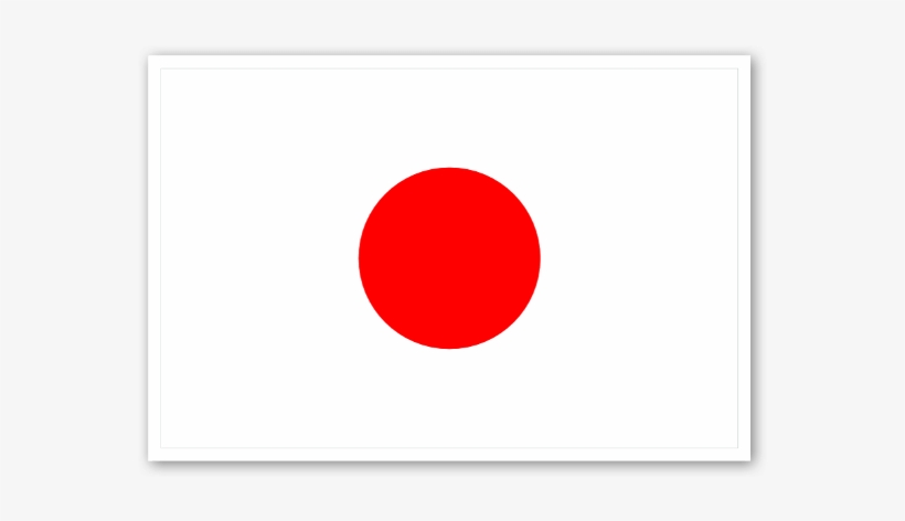 Flag Of Japan Sticker - Press, transparent png #821765