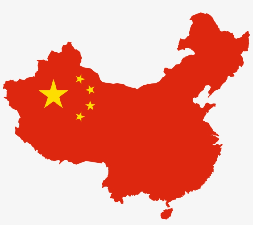 What Is China - China Flag Map, transparent png #821785