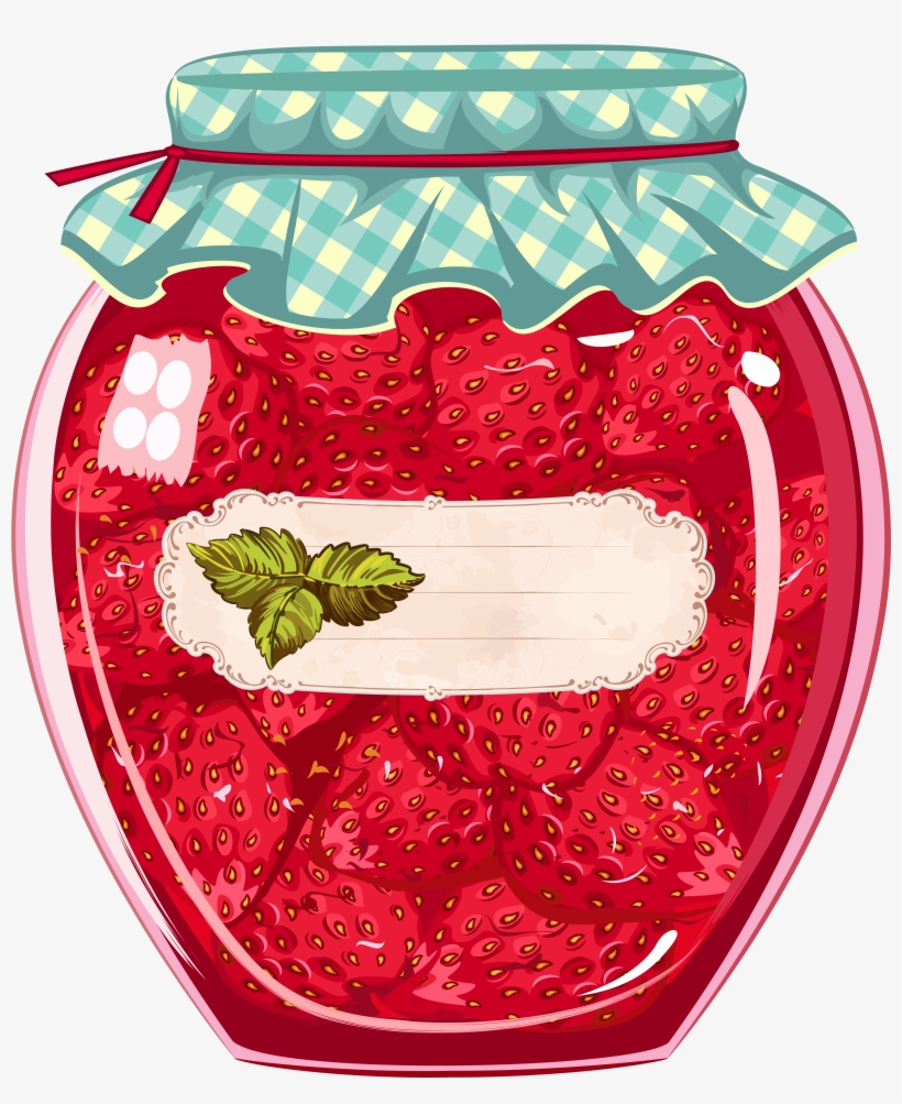 Fe A Orig Owoce Pinterest Cuisine - Банка С Вареньем Рисунок, transparent png #821810