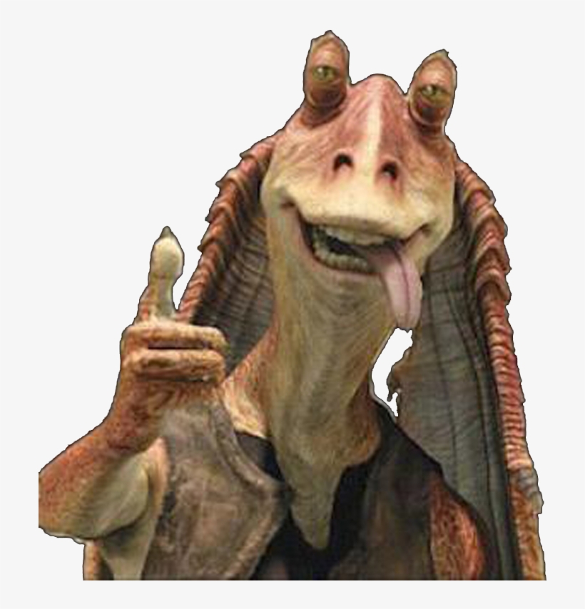 Jar Jar Binks 1 - Jarjar Binks, transparent png #821895