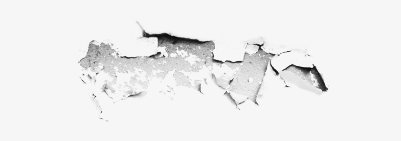 Broken Wall Png Black Cracked - Scars Png, transparent png #822338