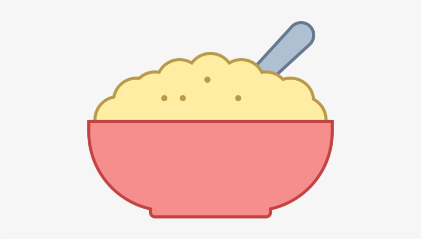 Instant Oatmeal, Baked Apple - Bowl Porridge Clipart Png, transparent png #822421
