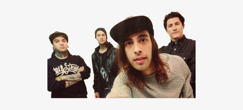 Pierce The Veil, Vic Fuentes, And Tony Perry Image - Pierce The Veil Transparent, transparent png #822745