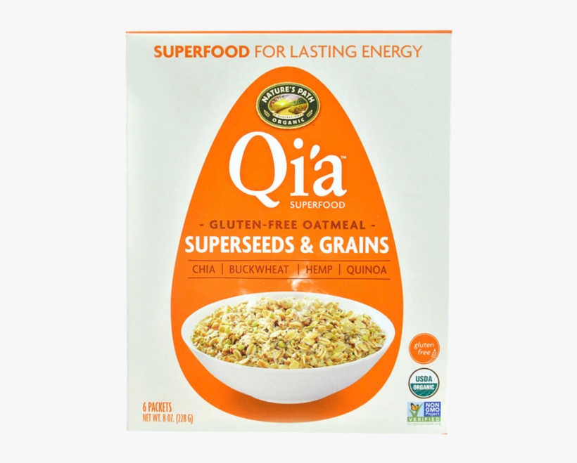 Qi'a Organic Qi'a Superfood Oatmeal, Cinnamon Pumpkin - Qi A Oatmeal, transparent png #822793