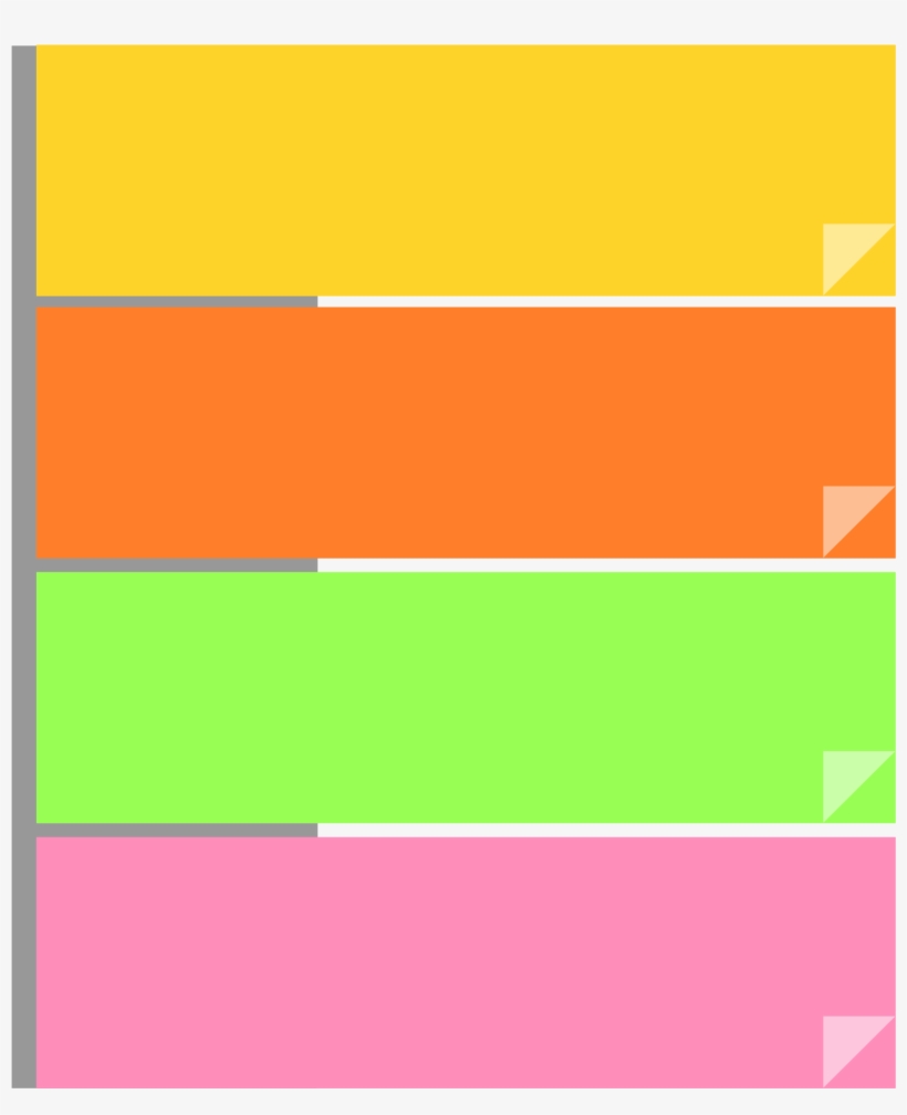 This Free Icons Png Design Of Office Stationery- Sticky, transparent png #822905