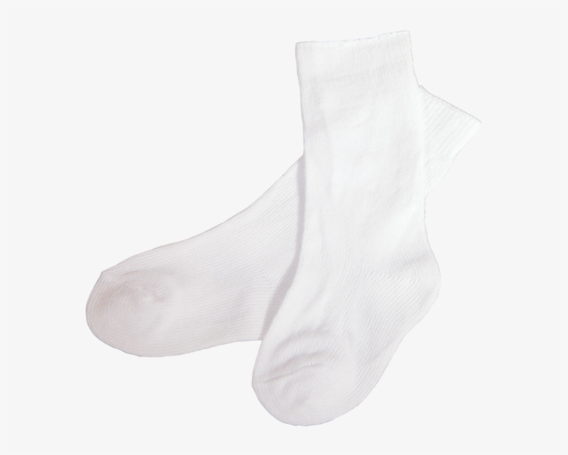 White Knee Length Nylon Dress Socks Baby Boys - White Knee Socks Png, transparent png #823456