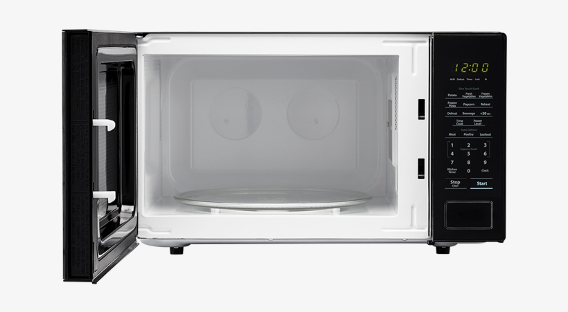 Countertop Microwave - Sharp 1.1 Cu. Ft. Countertop Microwave Oven - Black, transparent png #823673