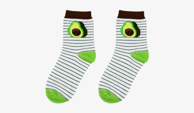 Avocado Socks - Funky Socks, transparent png #823908