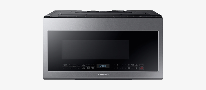 Image For Samsung - Samsung Me21m706bas 1000w Built-in Microwave Hood Combo, transparent png #823944