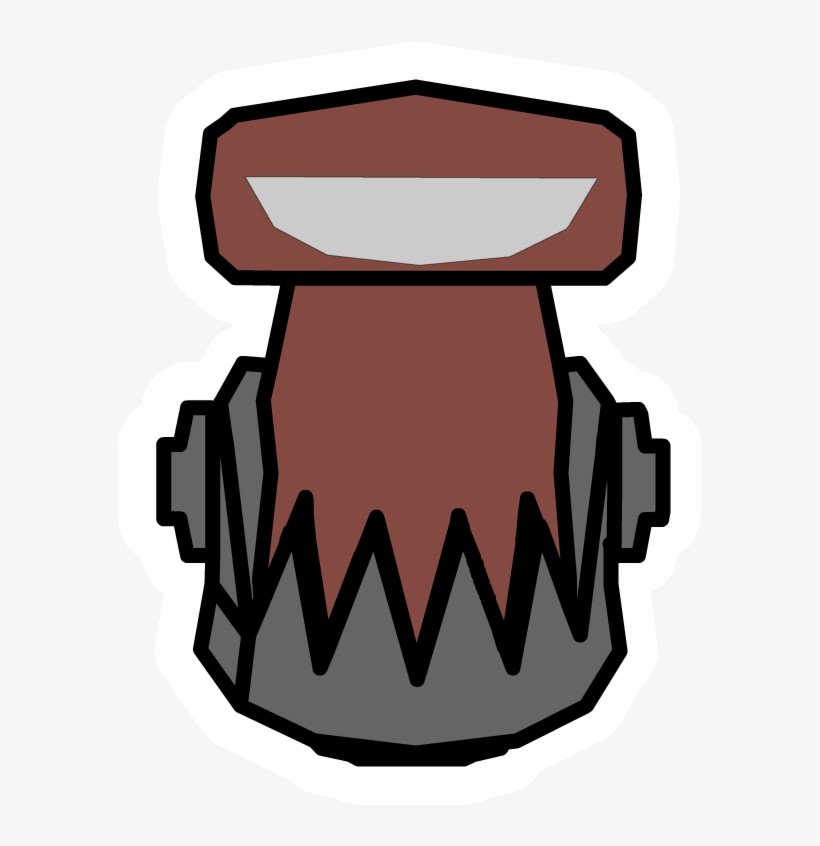 Robot Villain Pin - Png Pin Club Penguin, transparent png #823989