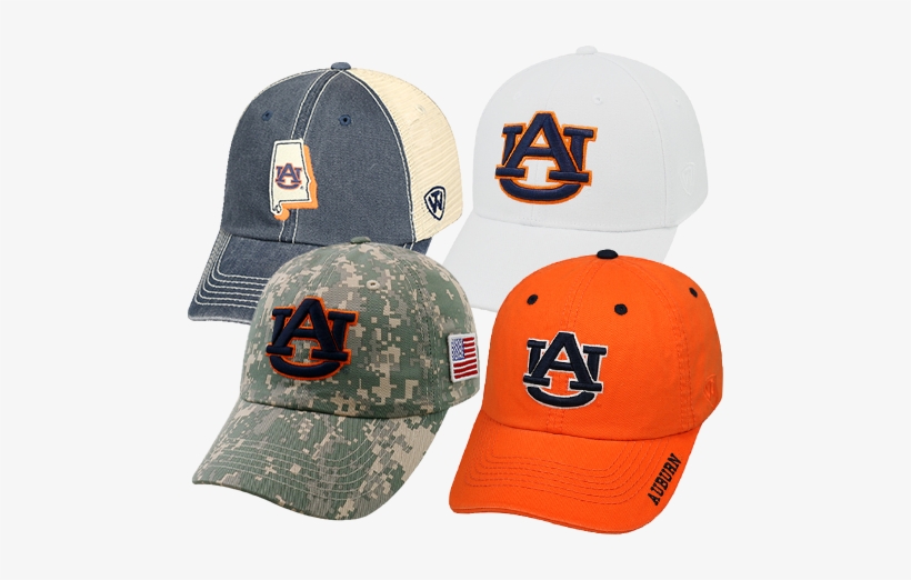 Get Your Team Geared Up - Auburn Tigers Top Of The World Ncaa White Booster Cap, transparent png #824049