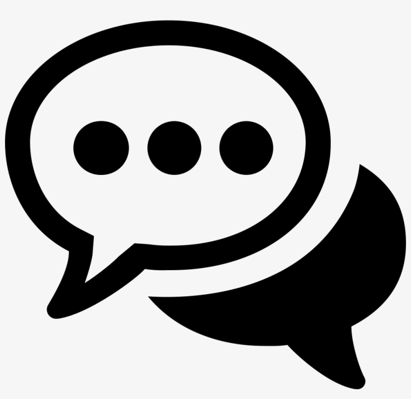 Chat Comments - Chat Vector Icon Png, transparent png #824259