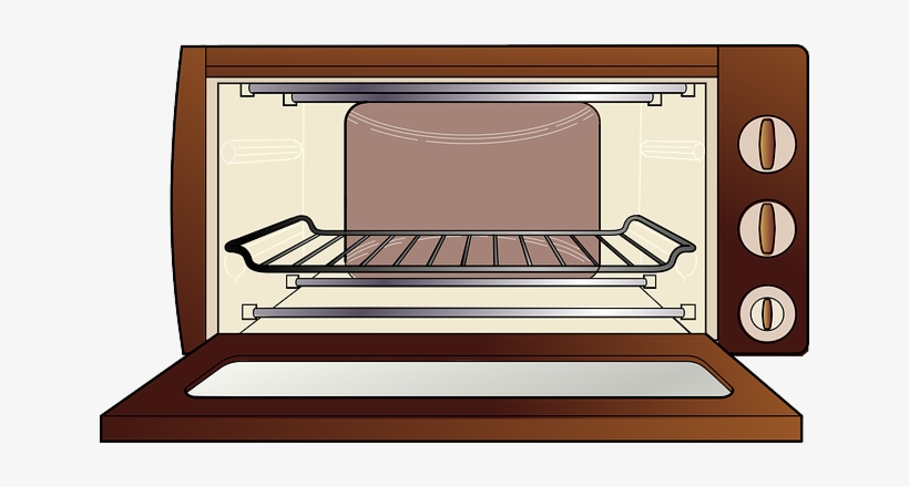 Food, Cake, Cartoon, Microwave, Oven, Cooking, Cooker - Open Oven Clipart, transparent png #824333