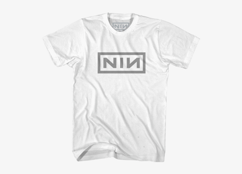 Logo White Tee - Nine Inch Nails, transparent png #824821