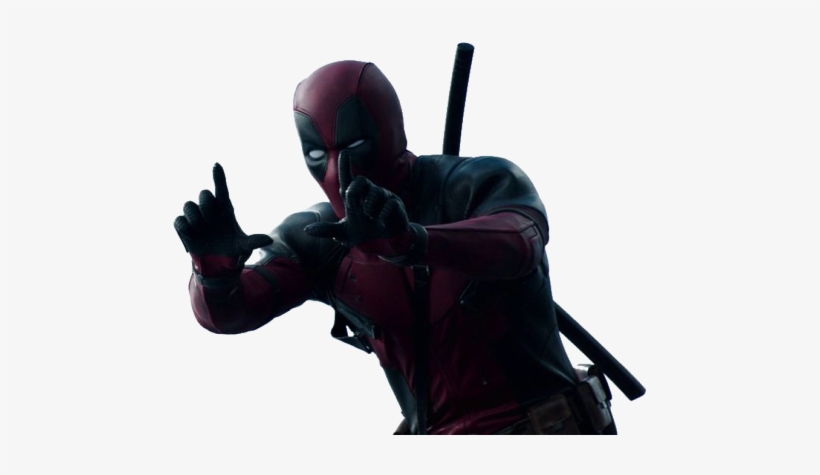 #deadpool #png #transparent - Deadpool Lines Up The Shot, transparent png #824947