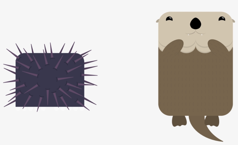 Animalsea Urchin - Illustration, transparent png #825219