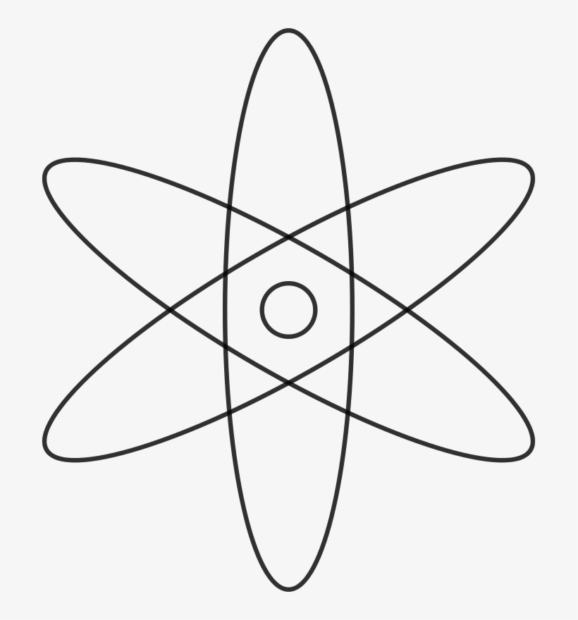 Atoms Cliparts Atom Black And White Free Transparent PNG Download