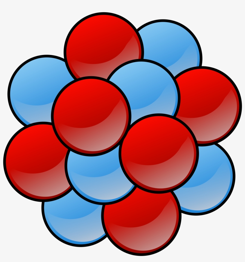 Small - Nucleus Of An Atom Clipart, transparent png #825477