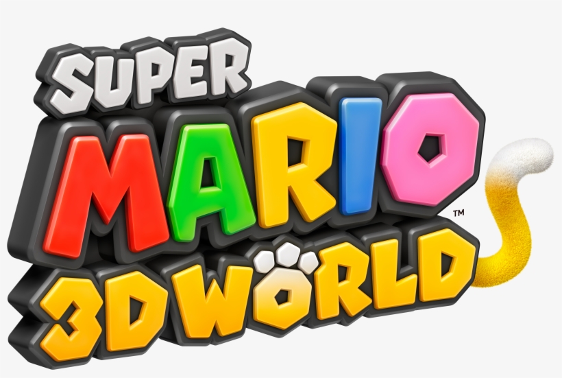 Super Mario 3d World - Super Mario 3d World Logo, transparent png #825573