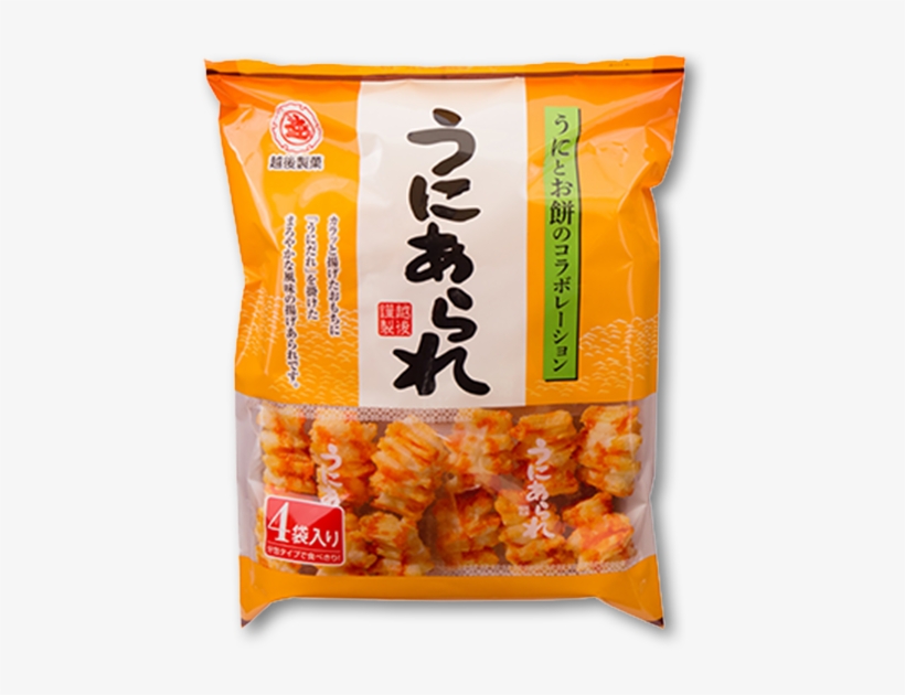 Echigo Rice Cracker - 越後製菓 うにあられ 84g×6袋, transparent png #825593