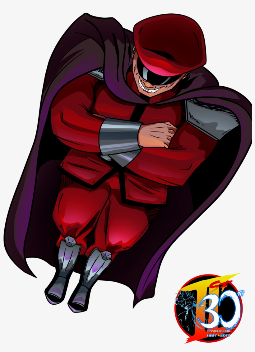 Our Street Fighter 30th Tribute - M Bison Deviantart, transparent png #825643