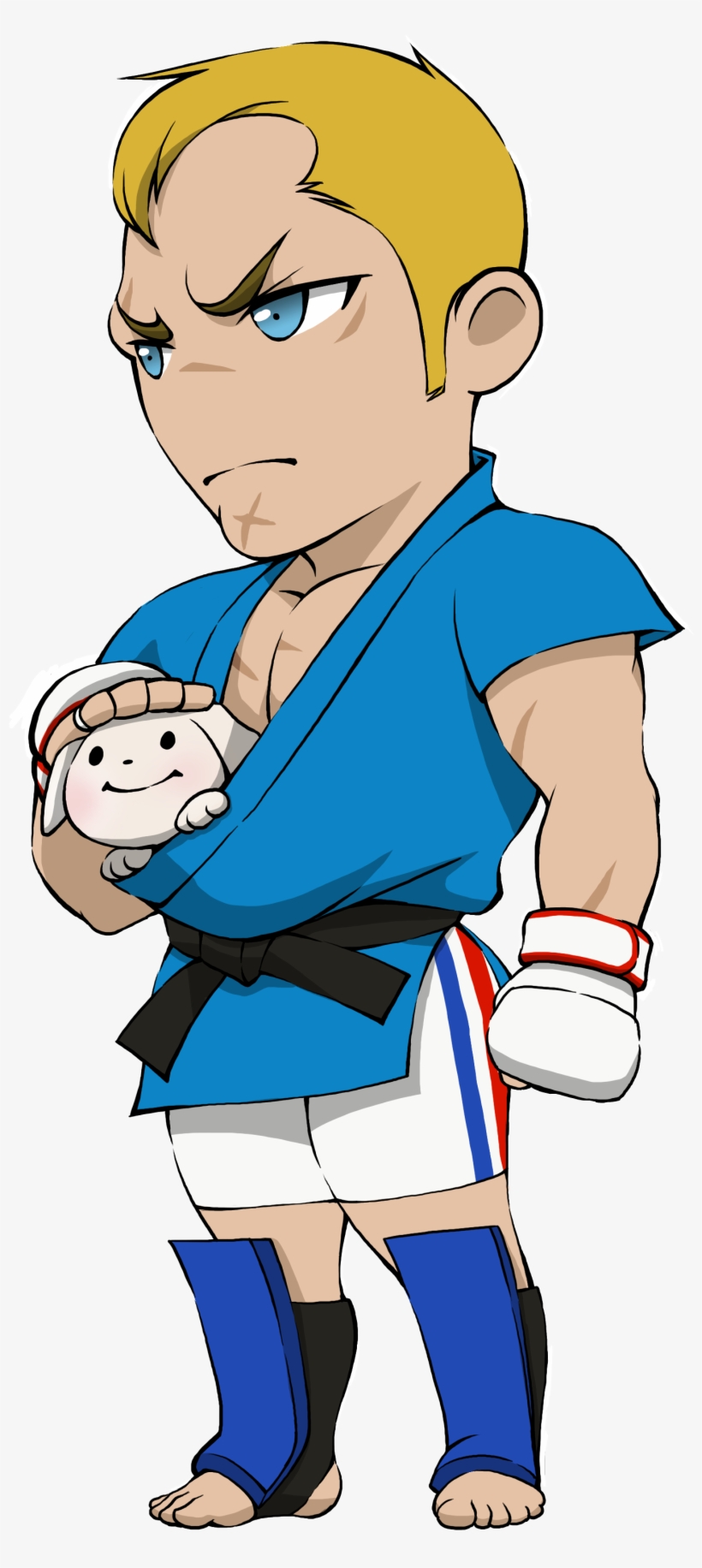 Abel Ultra Sf4 Chib - Street Fighter Chibi, transparent png #825685