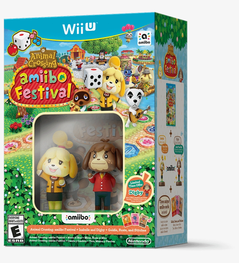 Ac Af - Retail Box - Animal Crossing: Amiibo Festival For Wii U, transparent png #825758