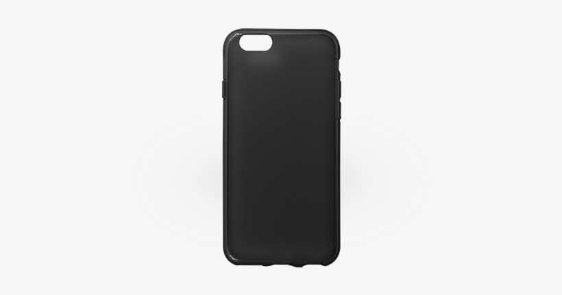 Apple Iphone 6 Black Silicone Case - Mobile Phone Case, transparent png #825761