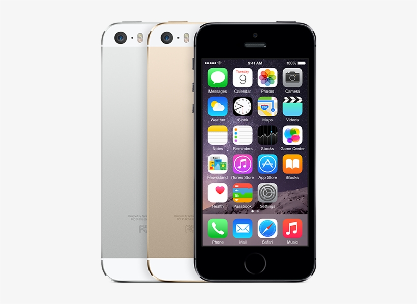 Iphone 5s - Iphone 5 S Front, transparent png #825779