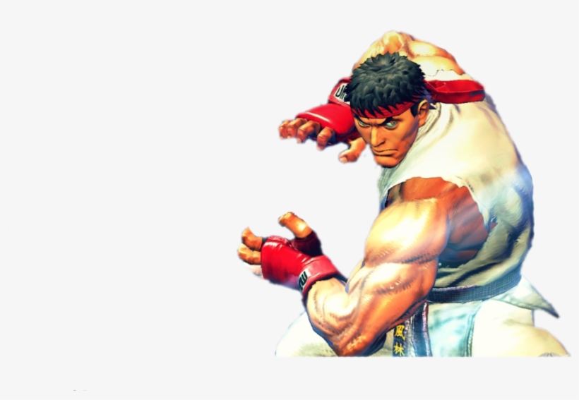 Photo Street Fighter Iv 2 Large - Ryu's Gloves, transparent png #825782