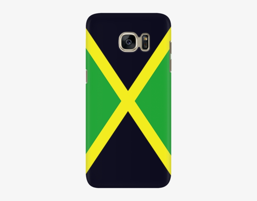 Jamaican Flag Samsung Galaxy S7 Phone Case - Mobile Phone, transparent png #825801
