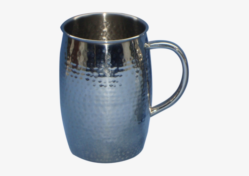 Heritage Silver Stainless Steel Beer Mug - Steel, transparent png #826003