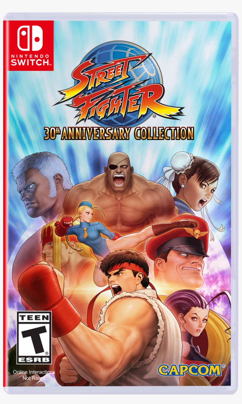 Capcom Street Fighter 30th Anniversary Collection - Street Fighter 30th Anniversary Collection Switch, transparent png #826006