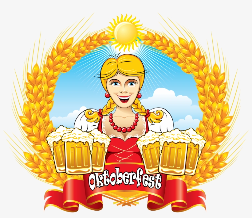 Octoberfest Lady Clipart Transparent, transparent png #826073
