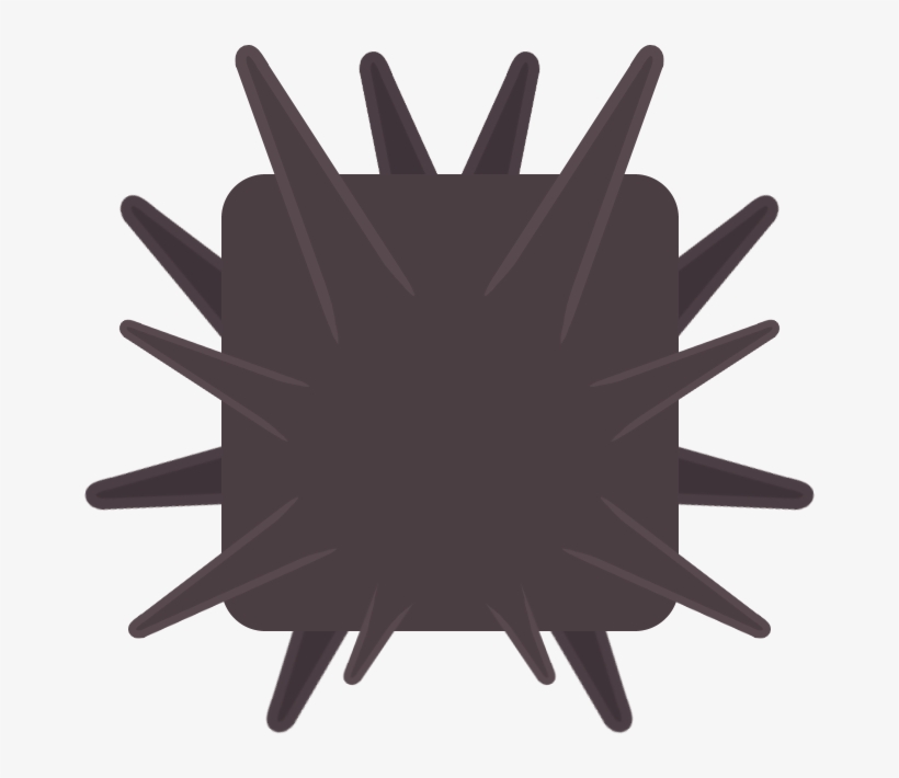 Sea Urchin - Sign, transparent png #826363