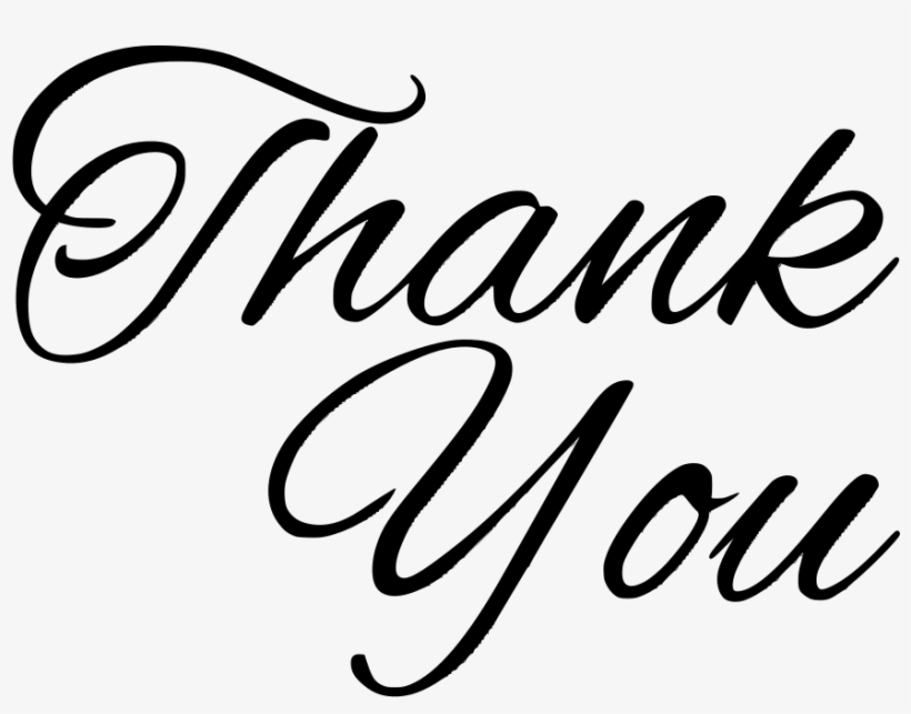 Download Png - Elegante Streifen-schwarzes Geschäft Danken Ihnen Karte, transparent png #826377