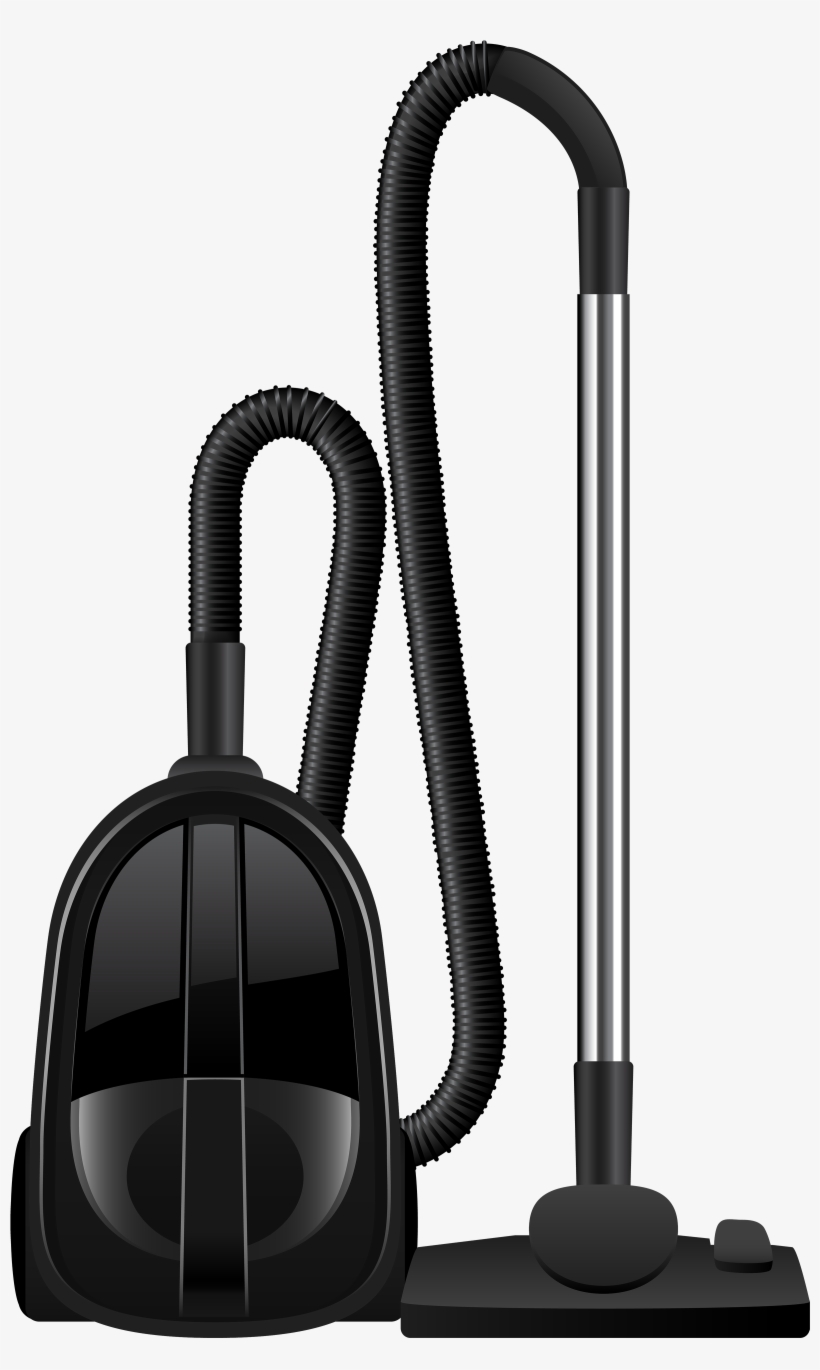 Black Vacuum Cleaner Png Clipart - Vacuum Cleaner Png, transparent png #826452