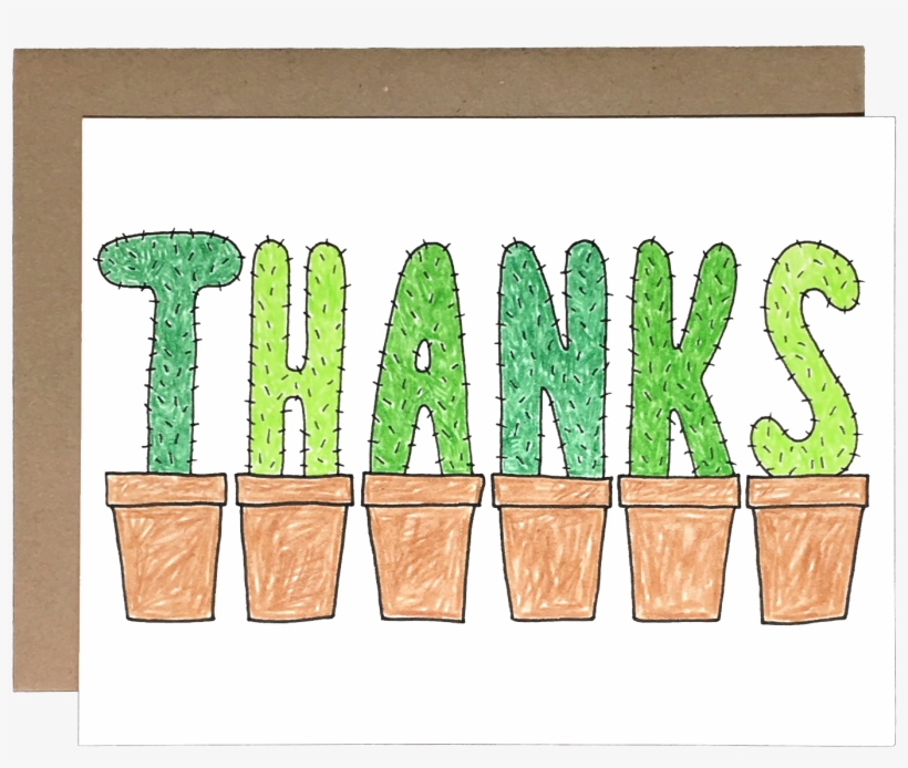 Cactus Thanks, transparent png #826523
