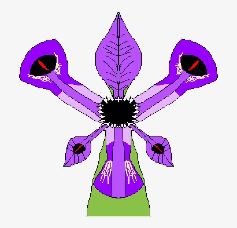 Demonic Iris Flower - Iris, transparent png #826954