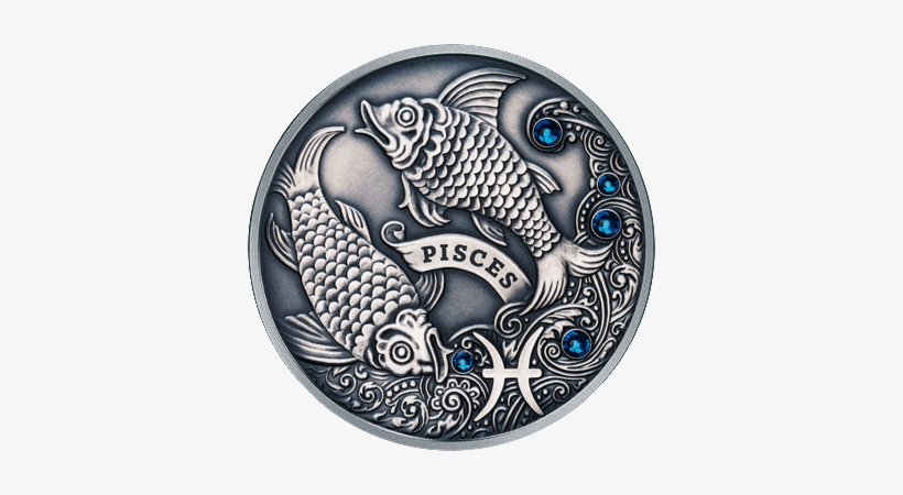 By 2013 20roubles Zodiac Pisces B - Monety Z Rybami Kraj, transparent png #826983