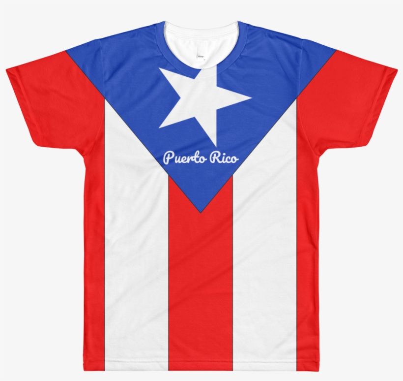 Puerto Rico Flag All Over Printed T Shirt - Captain America, transparent png #828031
